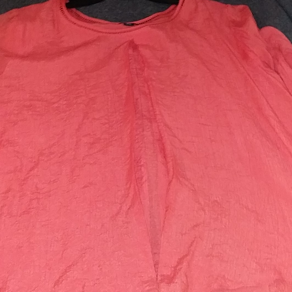 Beautiful fancy orange dress shirt